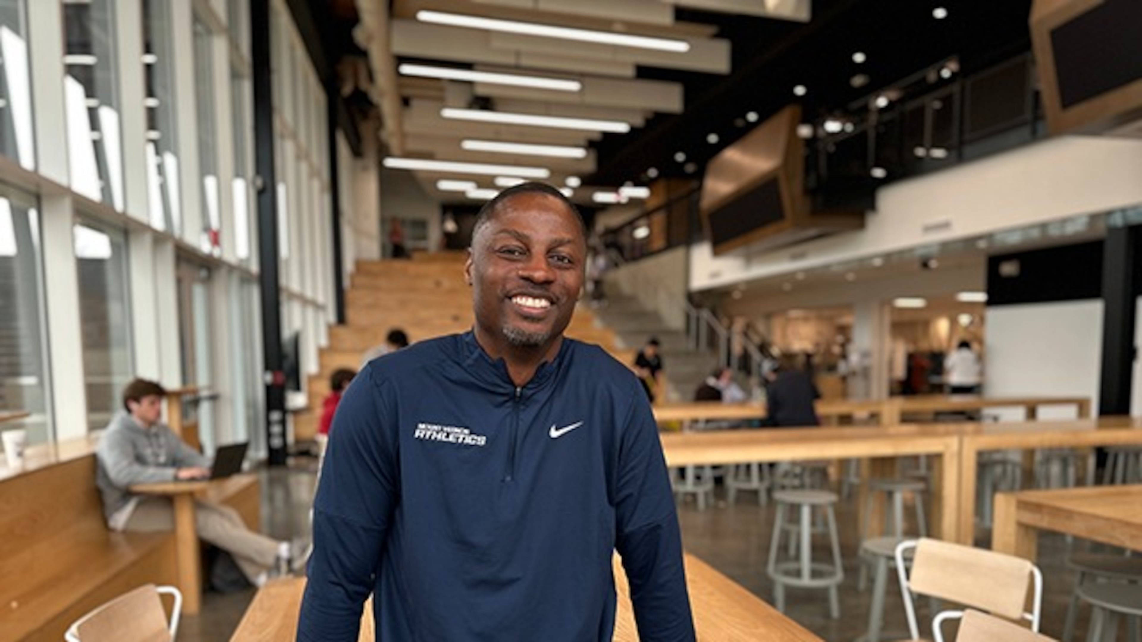 Terrence Edwards, a former Georgia wide receiver, was named head football coach at Mount Vernon in January 2024. (Courtesy of Mount Vernon)