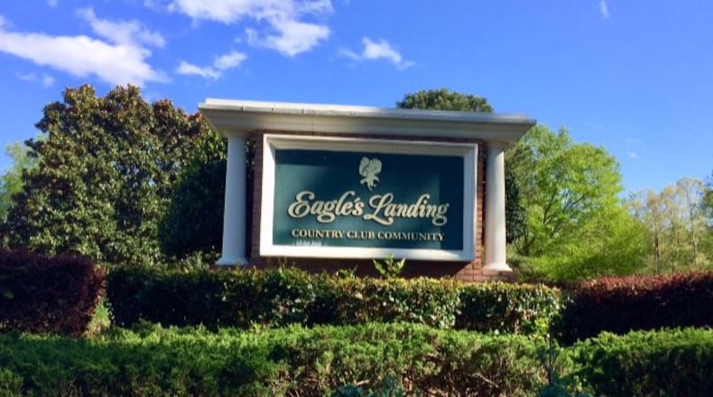 Eagle's Landing Country Club is currently the center of the community in search of cityhood. Bill Torpy, btorpy@ajc.com