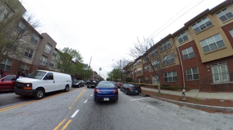 A 31-year-old woman was found dead in an apartment in the 400 block of Fulton Street, Atlanta police Officer Lisa Bender said.  (Credit: Channel 2 Action News)