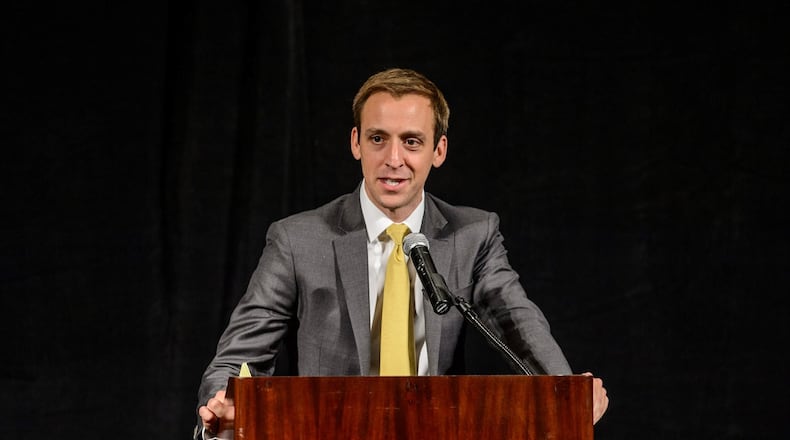 Brandon Gaudin replaced Wes Durham in Aug. 2013, serving three years as Georgia Tech’s voice. (GT Athletics/Danny Karnik)