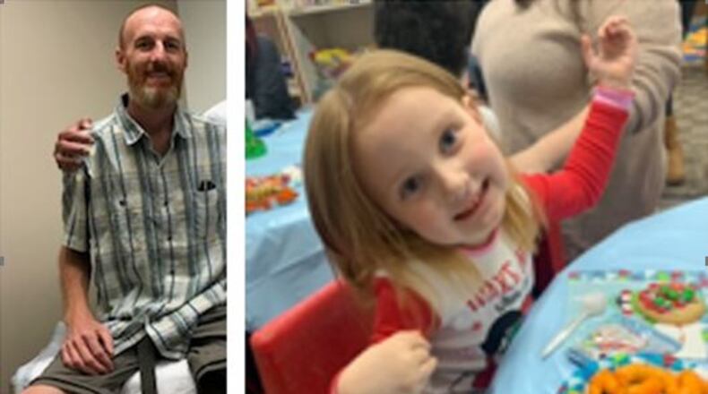 Hours after being reported as missing, authorities found 46-year-old William Smith (left) and his 4-year-old daughter Brooklyn.