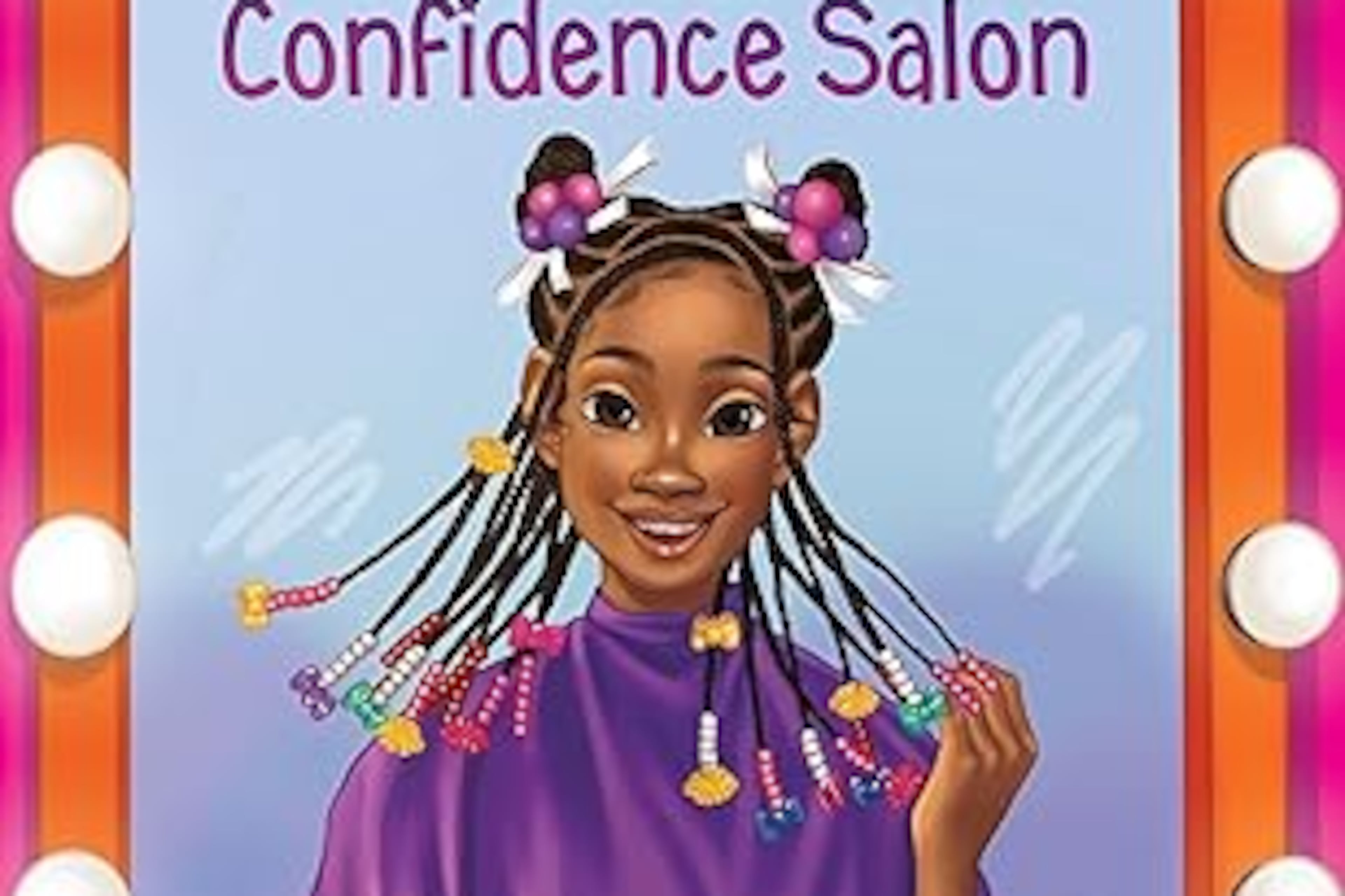 Cover art for "Naturally Me at the Confidence Salon" by Gabby Godwin.