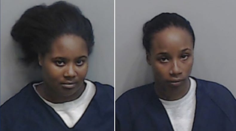 Glenndria Morris (left), Lashirley Morris