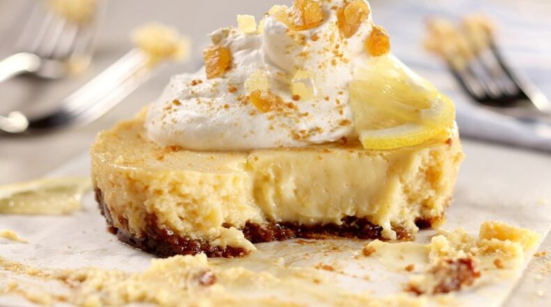 Lemon-ginger icebox pies are super-cute when made in individual-size springform pans or ramekins. (Food styling by Mark Graham.) (Michael Tercha/Chicago Tribune/TNS)