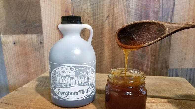 Sorghum syrup from Muddy Pond Sorghum. Courtesy of Sherry Guenther