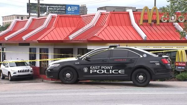 The shooting happened at a McDonald’s in East Point. 