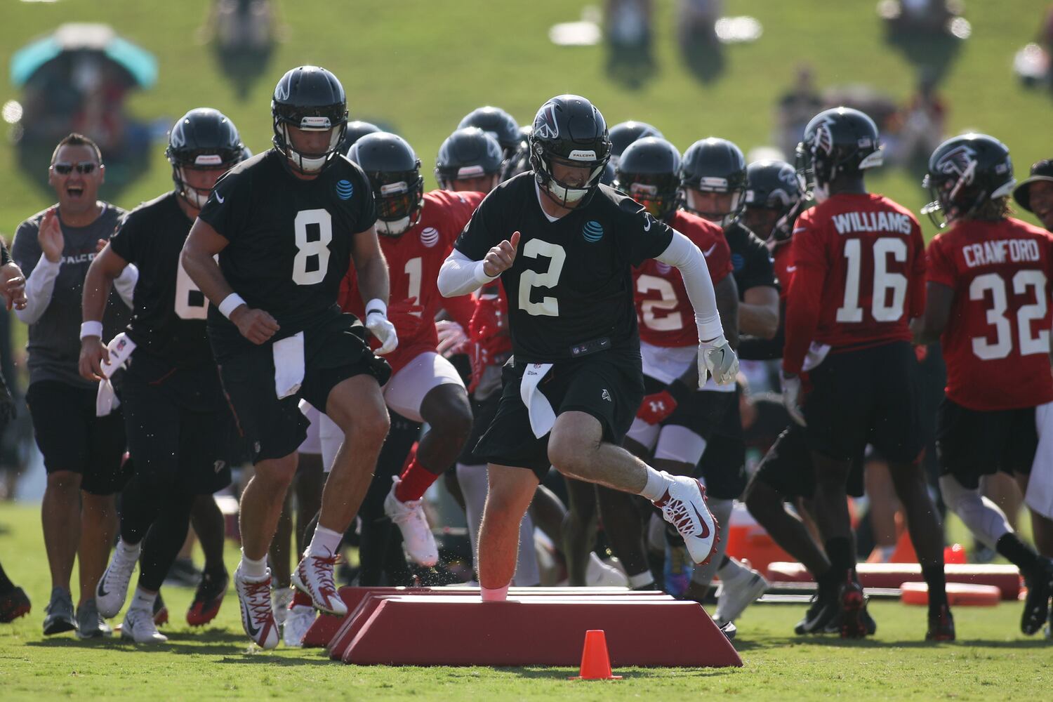 Photos: Falcons on the field at training camp