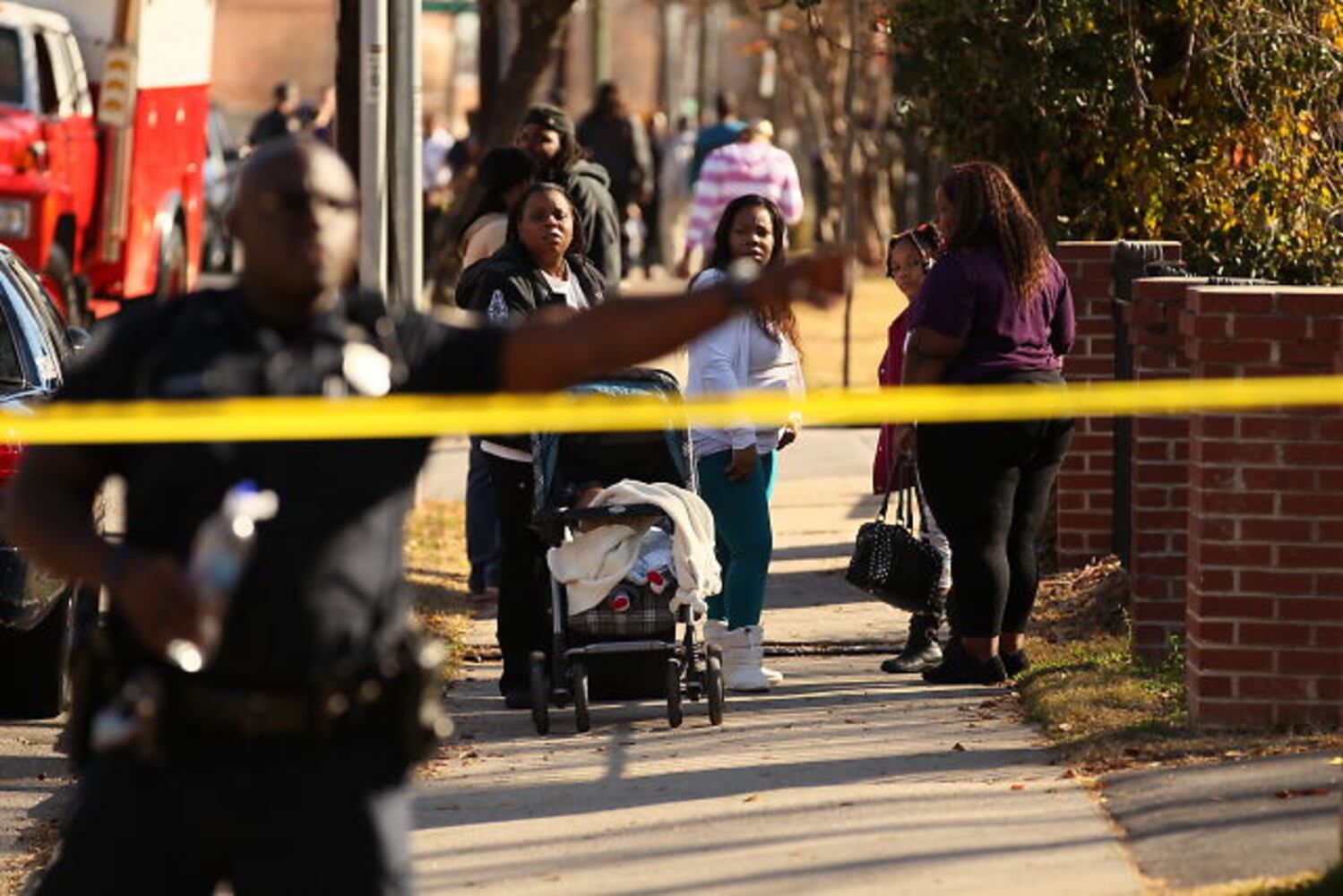 Photos from the scene