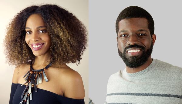 Jade Novah and JR are the newest members of V-103, joining the morning team with Frank Ski. CREDIT: V-103