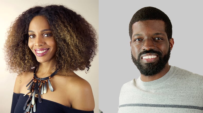 Jade Novah and JR are the newest members of V-103, joining the morning team with Frank Ski. CREDIT: V-103