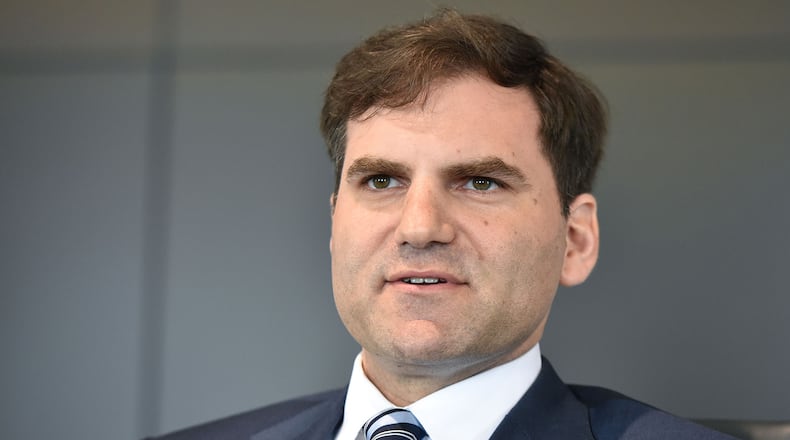 Mike Caplan, of the law firm Caplan Cobb, is the lead plaintiff's lawyer in the class-action case against Global Tel*Link. (HYOSUB SHIN / HSHIN@AJC.COM)