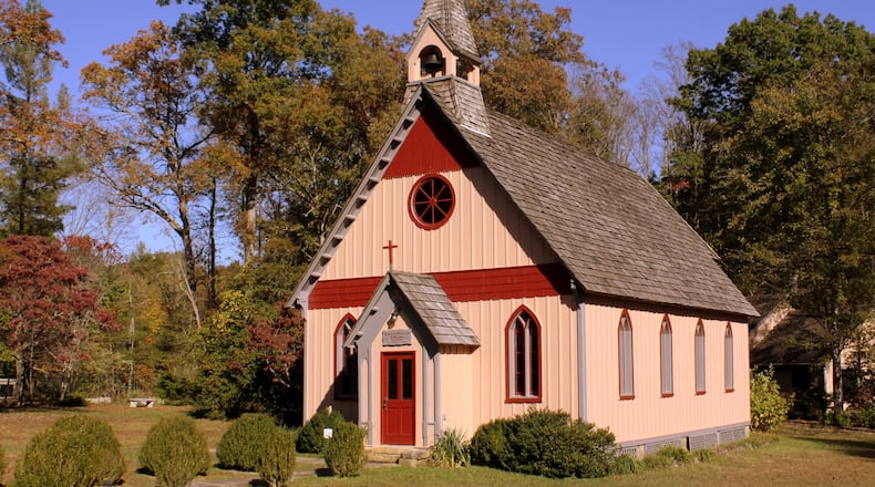 Christ Church Episcopal in Rugby, Tennessee, has been in continual use since 1887. Contributed by Brent Moore
