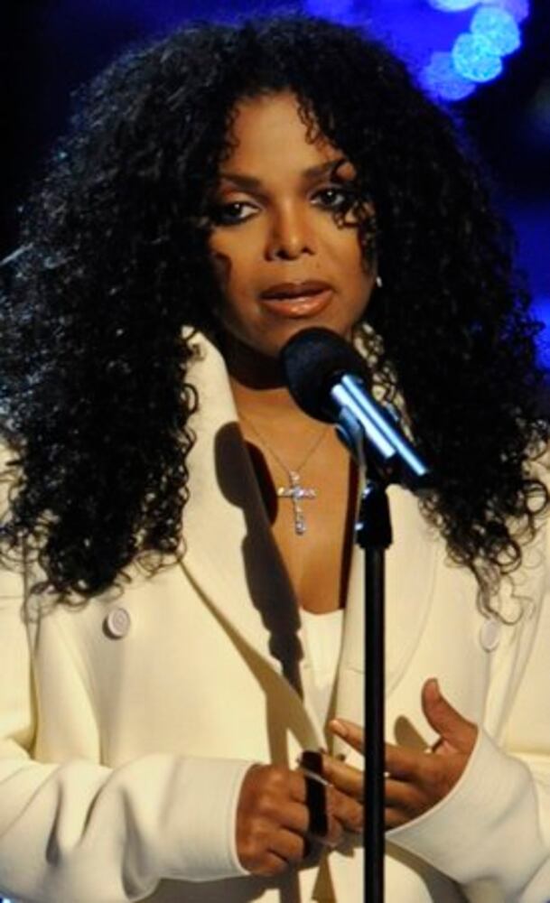 Janet Jackson's hairdos past and present