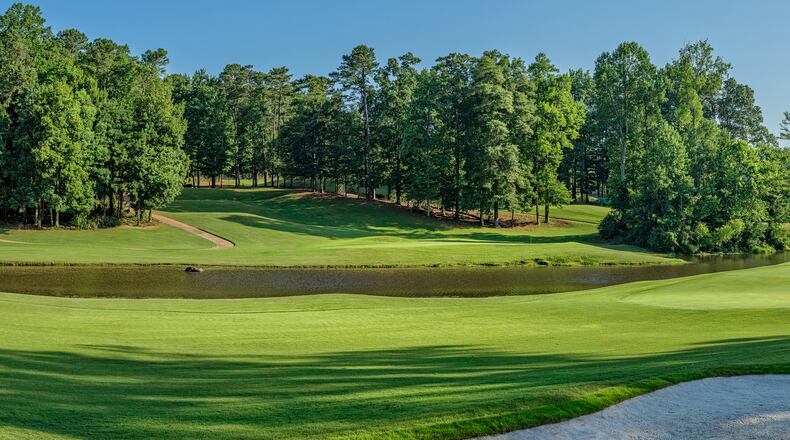 The greens at the Charlie Yates Golf Course are being transitioned from bermuda to zoysia.