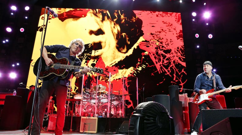 Legendary British rockers, The Who, brought their The Who Hits 50 tour to the sold out Gwinnett Arena on Thursday, April 23, 2015. Joan Jett and the Blackhearts opened the high energy show. Robb D. Cohen/RobbsPhotos.com