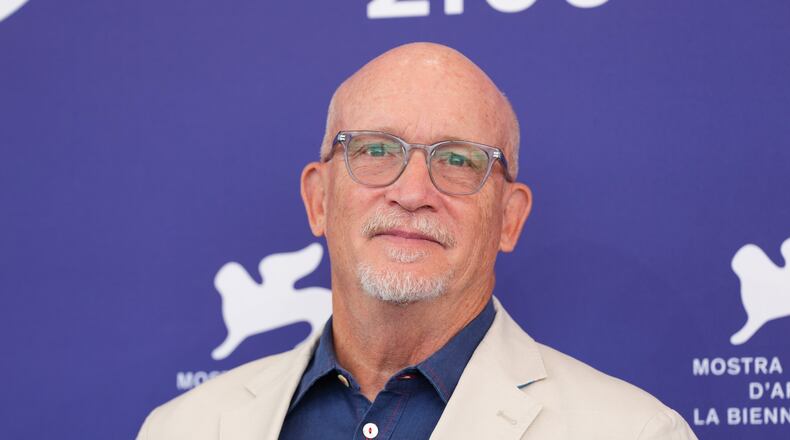 Director Alex Gibney poses for photographers at the photo call for the documentary film 'Musk' during the 83rd edition of the Venice Film Festival in Venice, Italy, on Tuesday, Sept. 8, 2026. (Photo by Scott A Garfitt/Invision/AP)