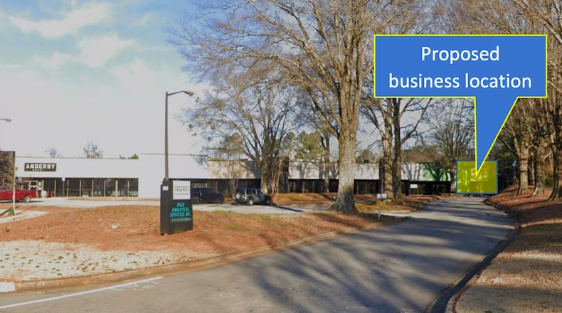 Peachtree Corners recently approved a special use permit for a private wine establishment at 110 Technology Pkwy., Suite 100 in the same area as Anderby Brewing. COURTESY CITY OF PEACHTREE CORNERS