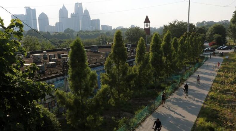 The Atlanta Beltline's Eastside Trail. (AJC file photo)