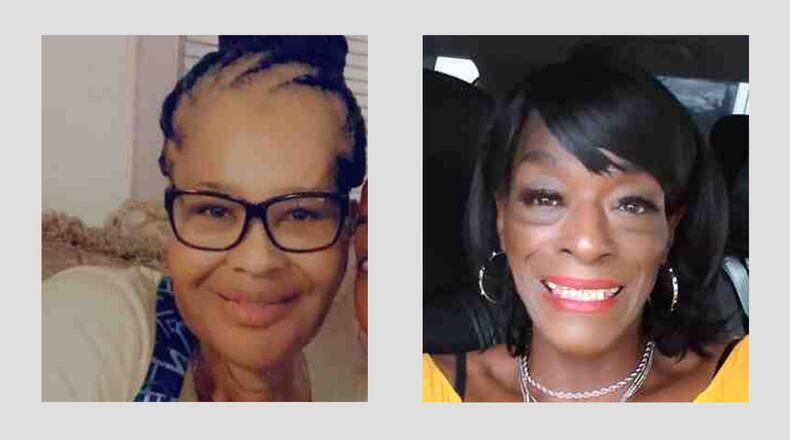 The American Civil Liberties Union is suing the Georgia Department of Community Health and its commissioner on behalf of Shon Thomas, left, and Gwendolyn Cheney, right, two transgender women from the greater Atlanta area.