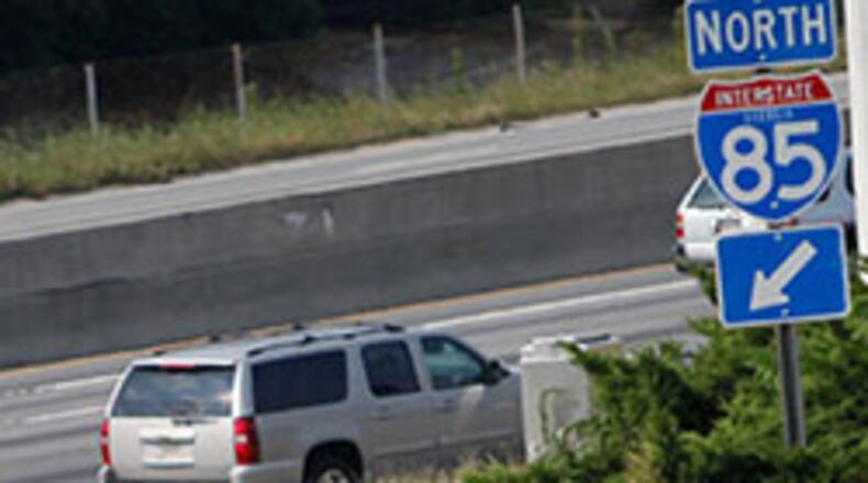 The Georgia Department of Transportation will widen I-85 from I-985 in Gwinnett County to Ga. 53 in Jackson County.