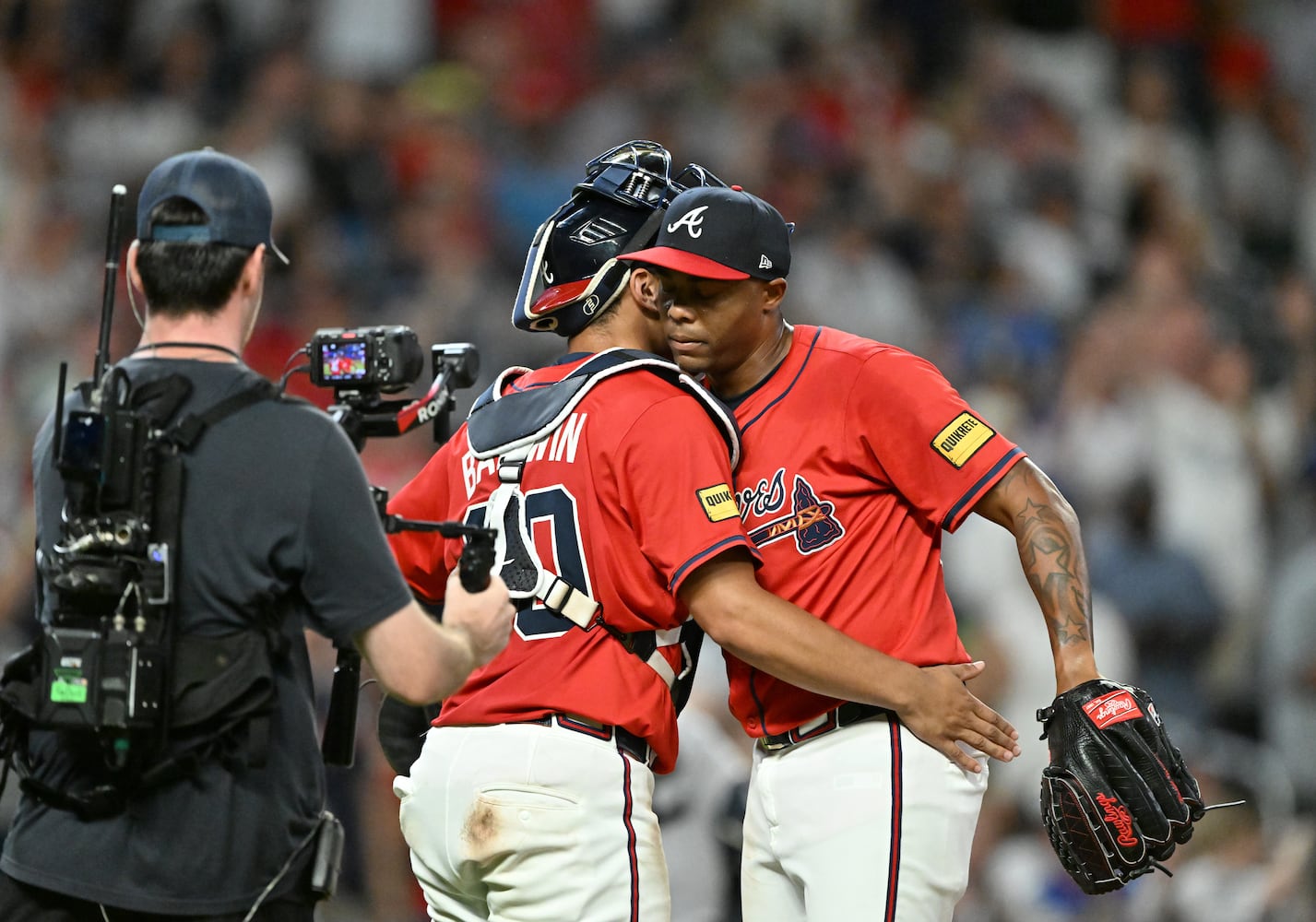 Game 1 of Braves vs Yankees