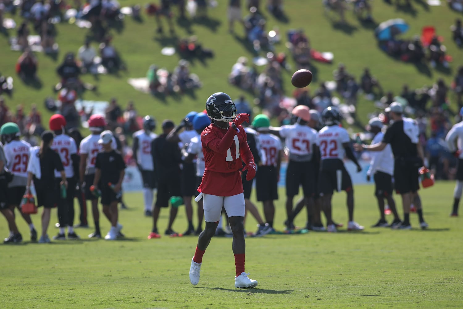 Photos: Falcons on the field at training camp