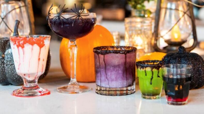 Halloween-themed drinks from Hampton + Hudson / Courtesy of Hampton + Hudson