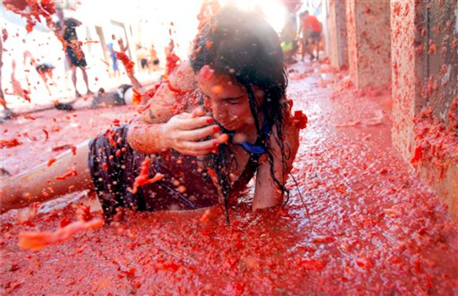 Spain Tomato Fight