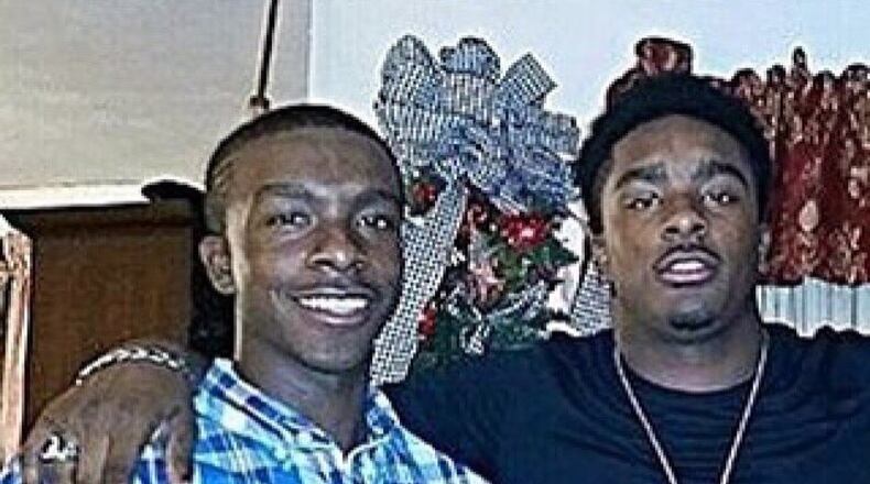 Brothers Jerrett and Jaylen Mumford were killed in a crash Sunday in south Fulton County. (Credit: Channel 2 Action News)