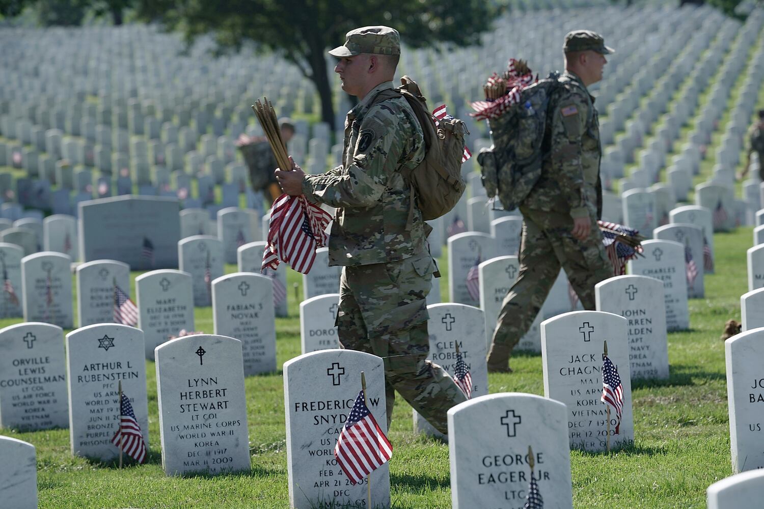 Photos: Memorial Day’s solemn reminder of those who gave the ultimate sacrifice