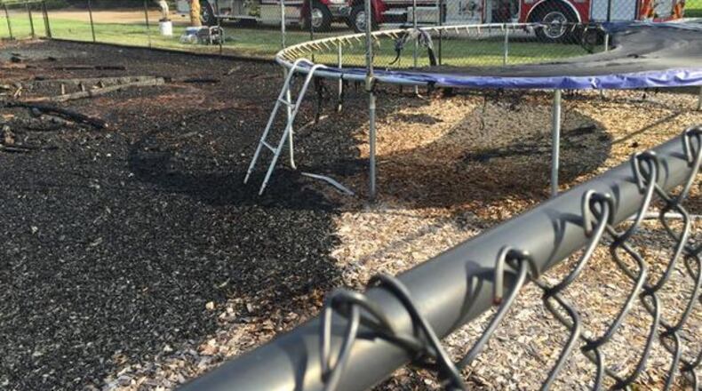 Firefighters were called Wednesday to douse flames at Travis Tritt’s Paulding County home. (Credit: Tritt’s Twitter page)