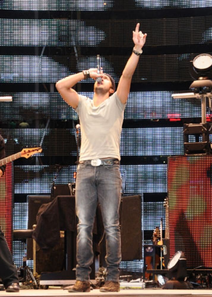 Luke Bryan at the Houston Rodeo