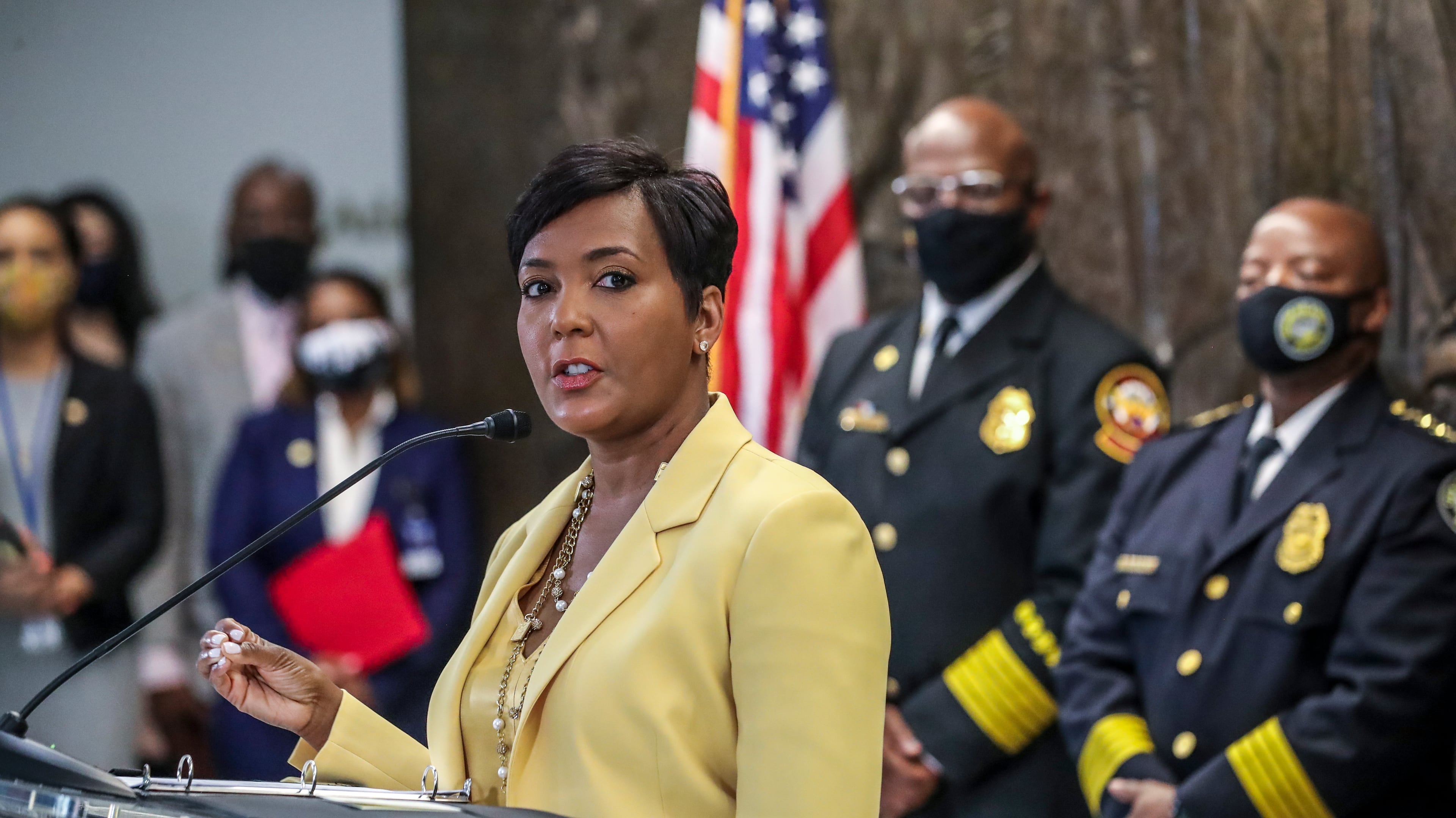 Then-Mayor Keisha Lance Bottoms announced in 2021 she would not run for a second term to lead Atlanta. (John Spink / AJC file)