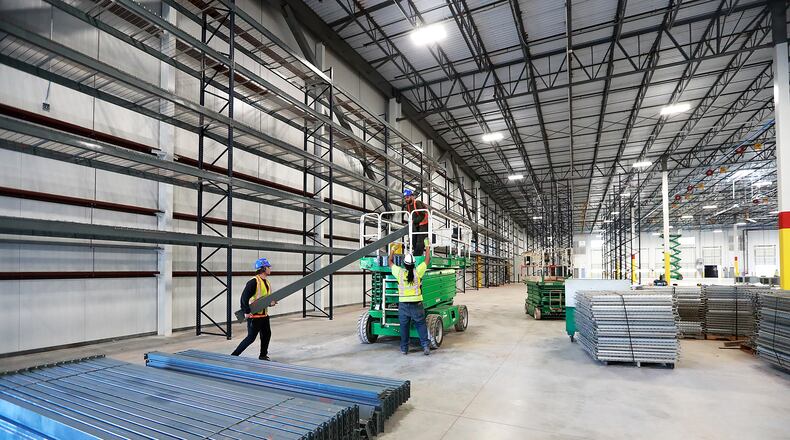 LTI, a Jonesboro food services manufacturer, will dedicate its expanded facility seen here in October of last year during construction.