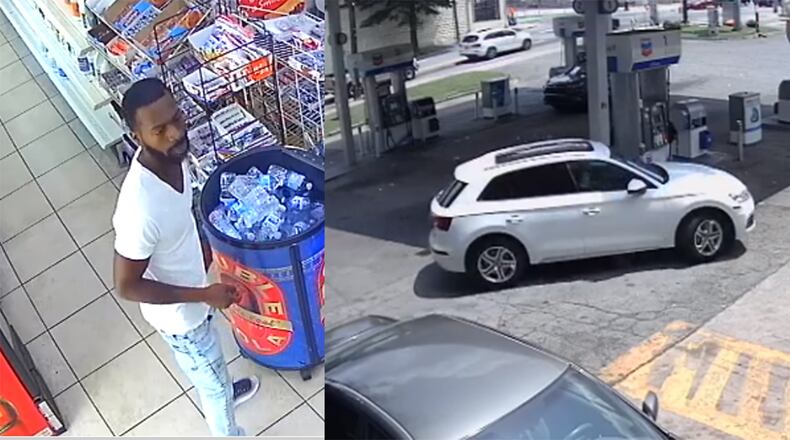 A man suspected in a shooting on Aug. 10 in Vine City stopped his Audi SUV on Joseph E. Lowery Boulevard and argued with the victim before firing multiple rounds at him.