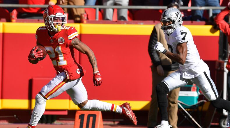 Cornerback Mike Hughes, a former first-round pick (30th overall) of the Vikings in 2018 who also has played for the Chiefs and Lions, signed with the Falcons on Monday. (Rich Sugg/The Kansas City Star/TNS)