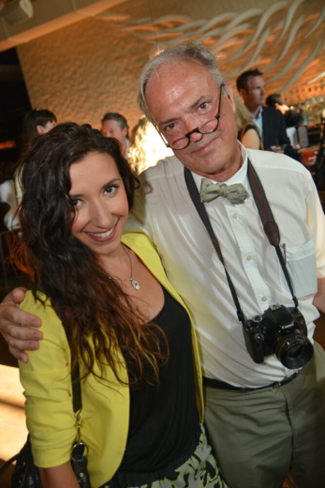 Andrea Syrtash and Jeff Wilser book signing at STK Atlanta