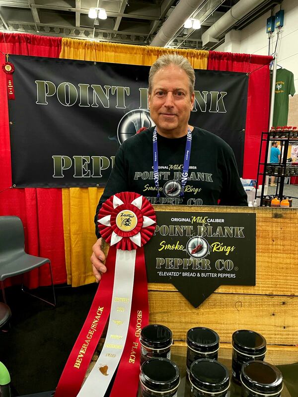 Point Blank Pepper Co. has won 40 awards, ranging from Flavor of Georgia to the International Flavor Awards. (Courtesy of Point Blank Pepper Co.)
