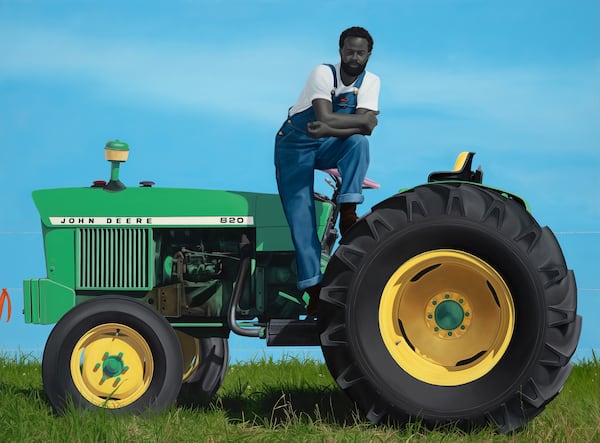 "A God Blessed Land (Empire of Dirt)," 2022, by Amy Sherald, part of the exhibit "American Sublime" coming to the High Museum of Art starting May 15. (Courtesy of Joseph Hyde/High Museum of Art)