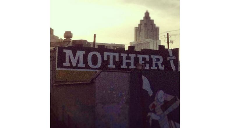 The exterior of Mother Bar + Kitchen.