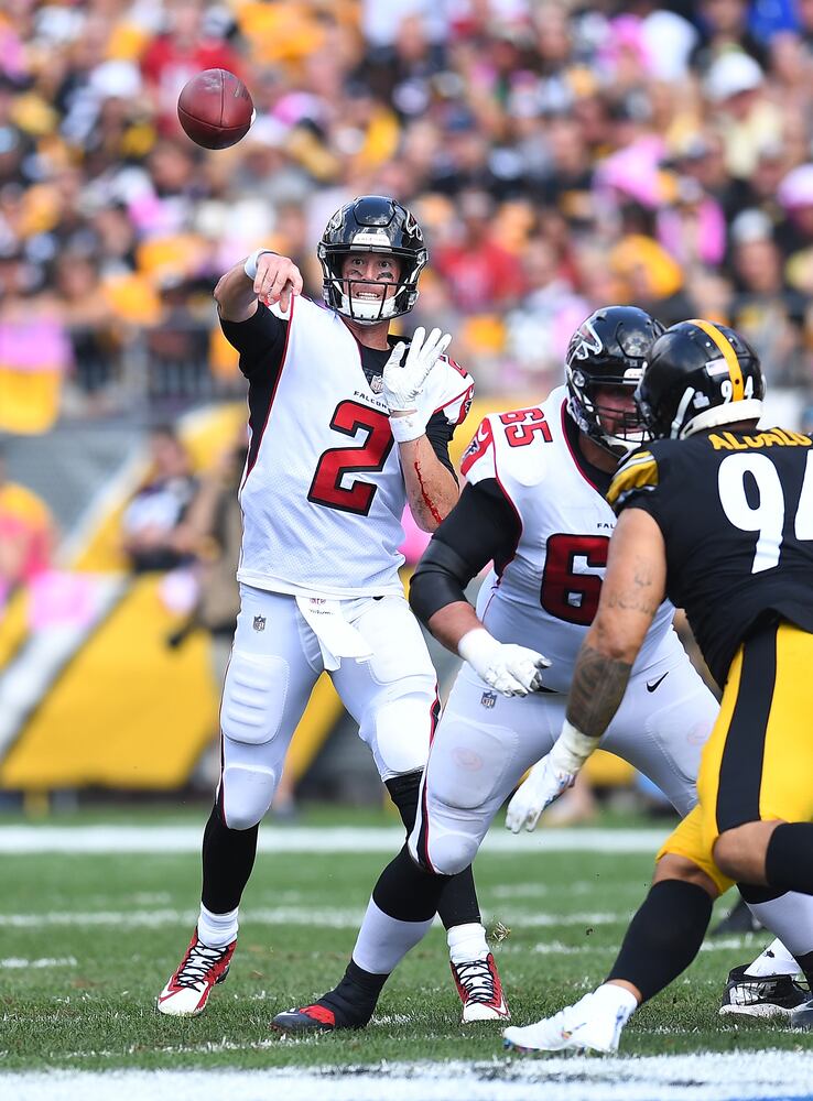Photos: Falcons battle Steelers in key road game