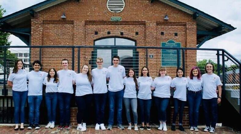 The creative team behind "Dalton: A Story of Survival" is made up of local high school and college students from North Georgia. (Contributed photo from Jacob Poag)