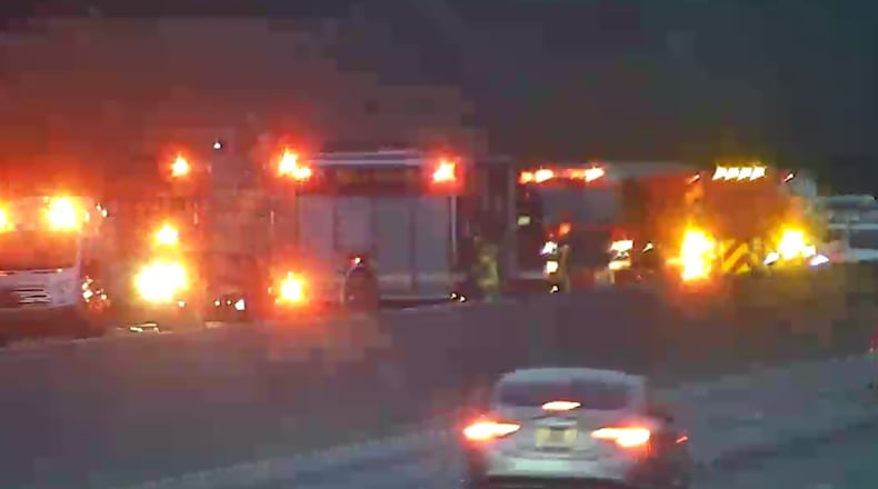 A rollover crash is affecting DeKalb traffic on Monday night.