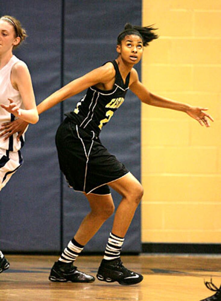 Behind ball or in front of camera, Gainesville's Tierra Benton excels
