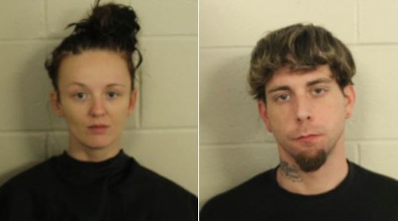 Ashley Lee Sexton (left), Joshua Lamar Teems