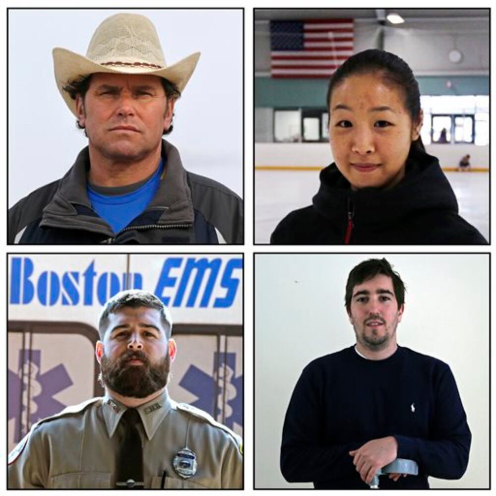 Carlos Arredondo, Devin Wang, Jeff Bauman, Paul Mitchell