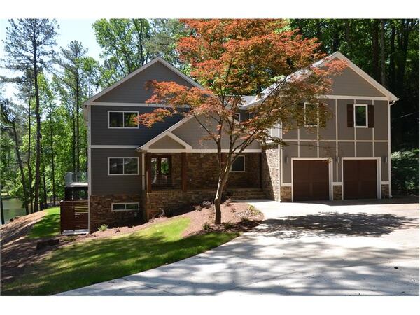 Cynthia Bailey's new lakeside home in Sandy Springs. CREDIT: BHGRE METRO BROKERS