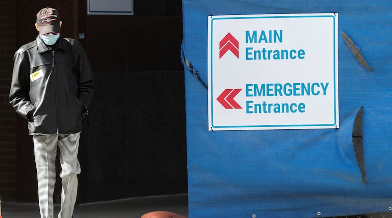 Georgia officials are preparing to establish large medical facilities at three locations across the state, including the Georgia World Congress Center, as the coronavirus pandemic worsens. JOHN SPINK/JSPINK@AJC.COM