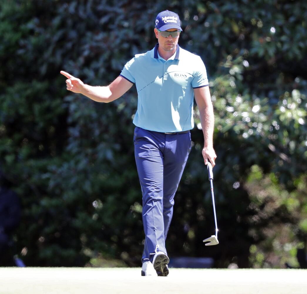 2018 Masters Tournament: First-round play