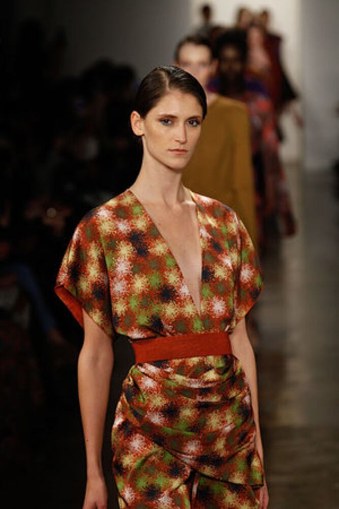 Sellable fall styles lead NY Fashion Week